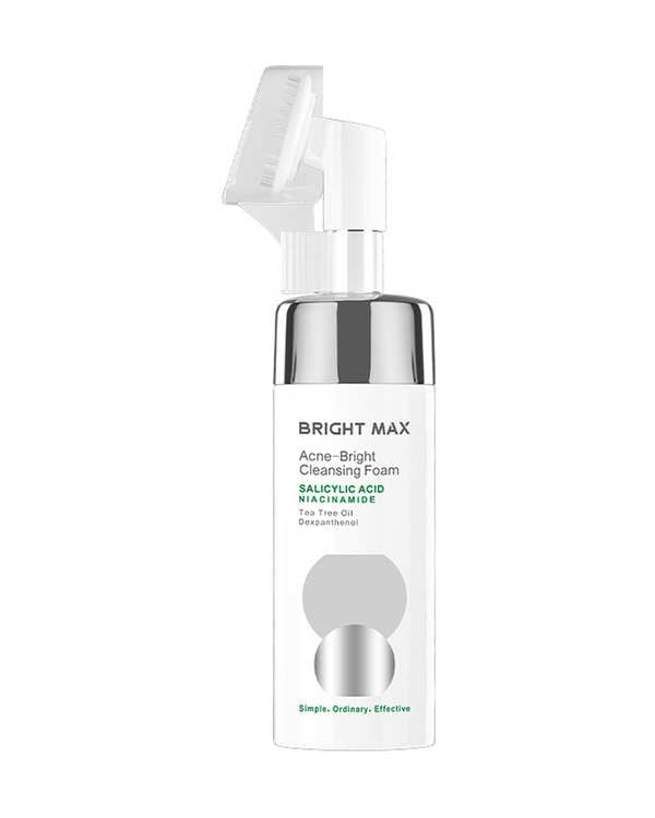 فوم شستشوی صورت برایت مکس Bright Max مدل آکنه برایت حجم 150ml