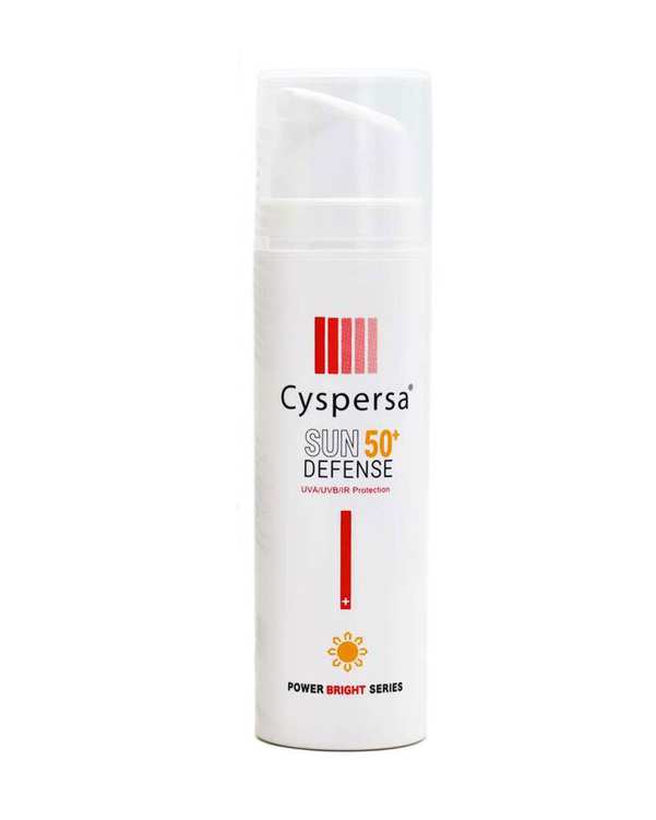 کرم ضد آفتاب رنگی SPF50 روشن کننده سیسپرسا Cyspersa رنگ طبیعی حجم 50ml