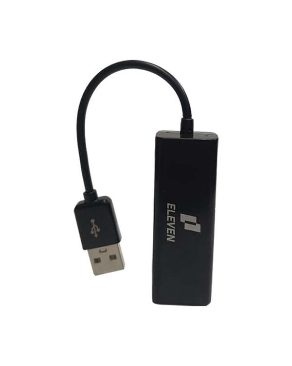 مبدل USB به Ethernet مشکی ایلون Halo Eleven مدل UL-10 - تصویر 3