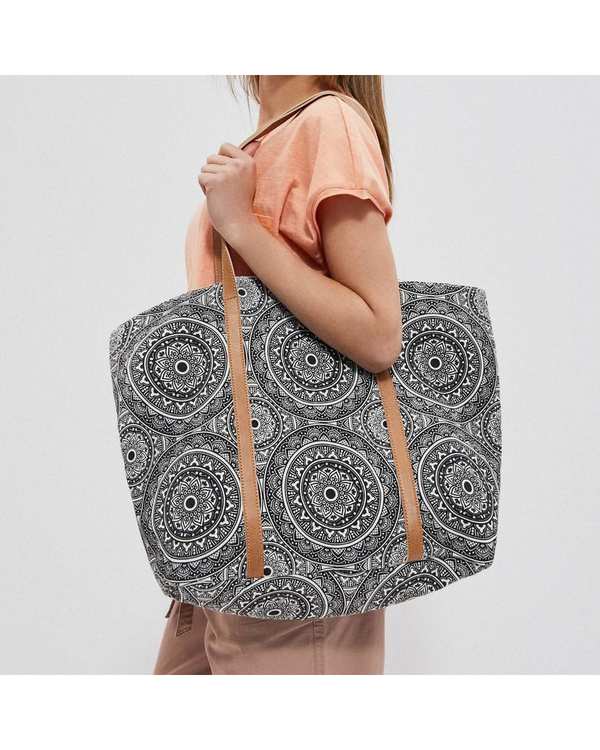 کیف زنانه پارچه ای زغالی مودو Moodo مدل L-TO-3718 - تصویر 7