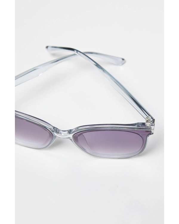 عینک آفتابی زنانه طوسی مودو هومنیتی Whomanity مدل L-OK-3710 - تصویر 3