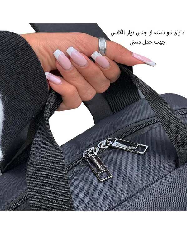 کوله پشتی لپ تاپ مشکی فوروارد Forward مدل FCLT65016 BEST DESIGN - تصویر 7