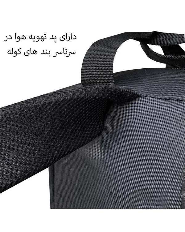 کوله پشتی لپ تاپ مشکی فوروارد Forward مدل FCLT65016 BEST DESIGN - تصویر 8