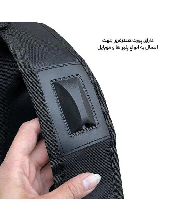 کوله پشتی لپ تاپ مشکی فوروارد مدل FCLT6688 - تصویر 9