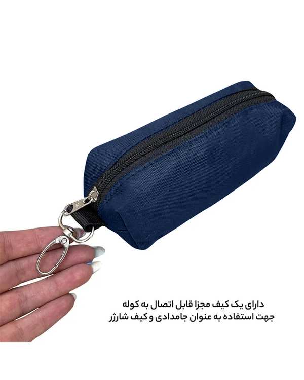 کوله پشتی لپ تاپ سرمه ای فوروارد Forward مدل FCLT8833 - تصویر 3