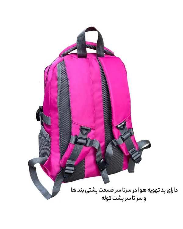 کوله پشتی لپ تاپ مشکی فوروارد Forward مدل FCLT6007 - تصویر 7