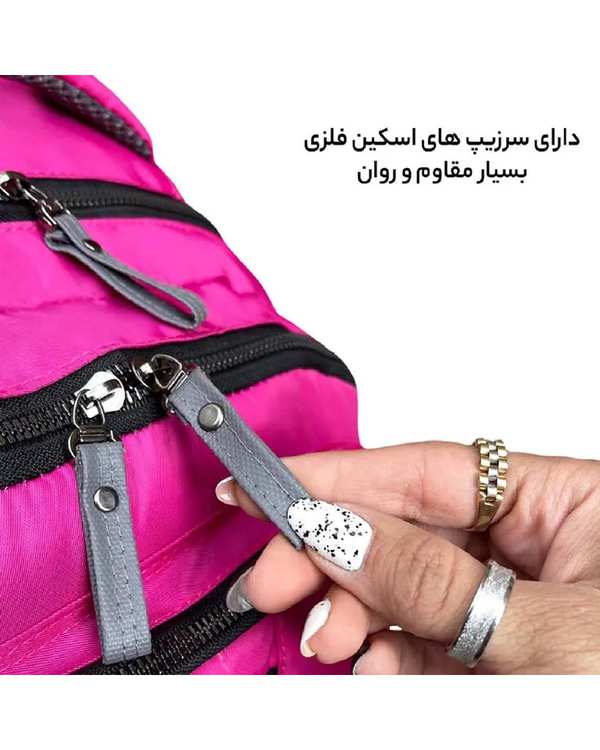 کوله پشتی لپ تاپ مشکی فوروارد Forward مدل FCLT6007 - تصویر 8