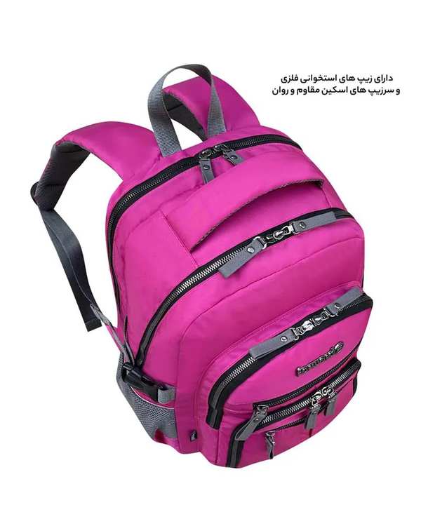 کوله پشتی لپ تاپ بنفش فوروارد Forward مدل FCLT6008 - تصویر 8
