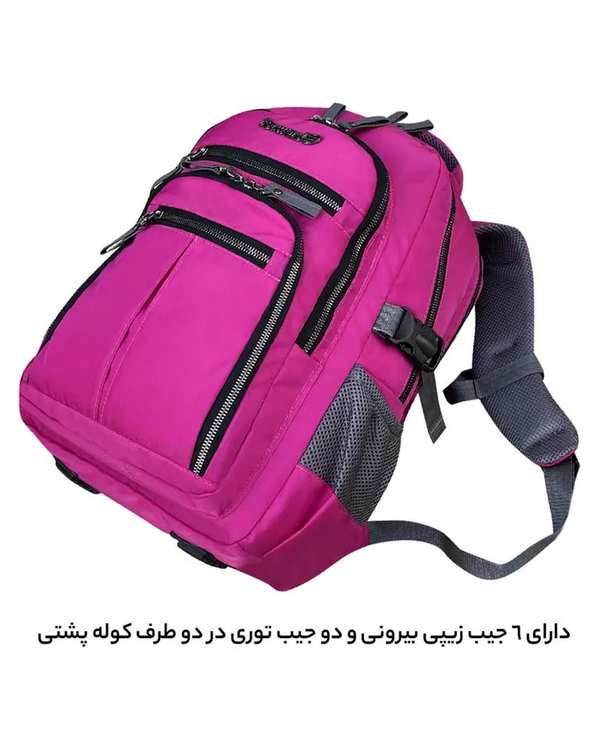 کوله پشتی لپ تاپ بنفش فوروارد Forward مدل FCLT6008 - تصویر 12