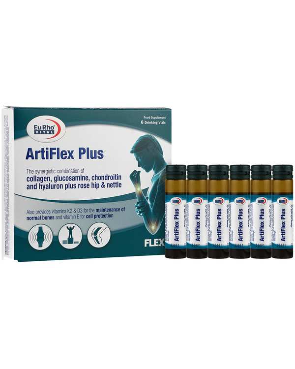 ویال خوراکی آرتی فلکس پلاس یوروویتال بسته 6 عددی