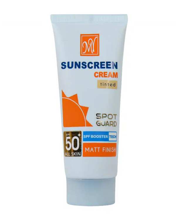 کرم ضد آفتاب رنگی SPF50 مات مای مدل اسپات گارد مناسب انواع پوست