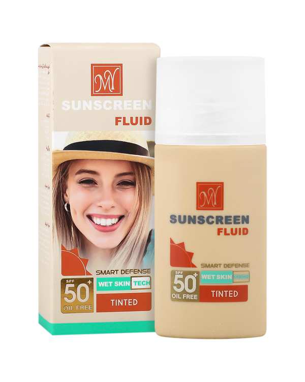 فلوئید ضد آفتاب رنگی SPF60 اسمارت دیفنس مای My - تصویر 2