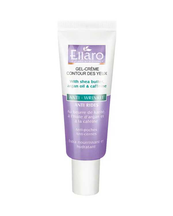 کرم ژل ضد تیرگی دور چشم الارو Ellaro مدل Anti Wrinkle حجم 20ml