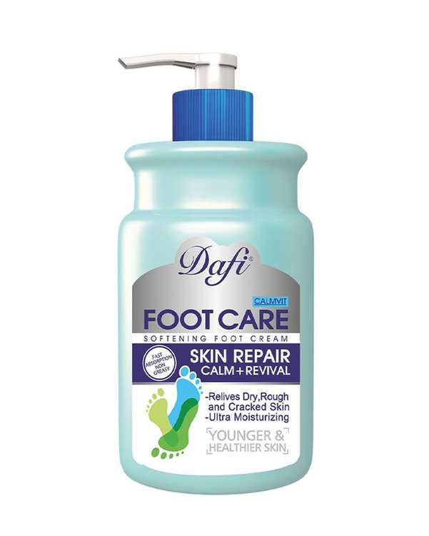 کرم مناسب ترک پا پمپی دافی Dafi مدل Softening Foot حجم 343ml