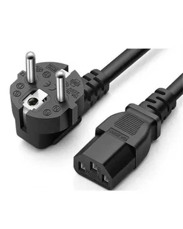 کابل برق مشکی پاور ساتو SATO یک و نیم متری