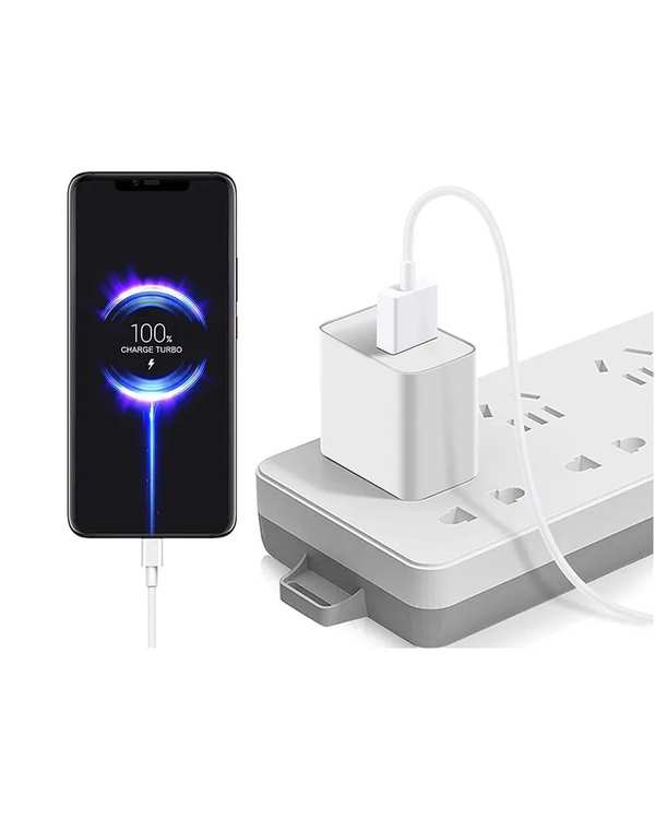 کابل شارژ سریع تایپ سی سفید شیائومی Xiaomi - تصویر 4