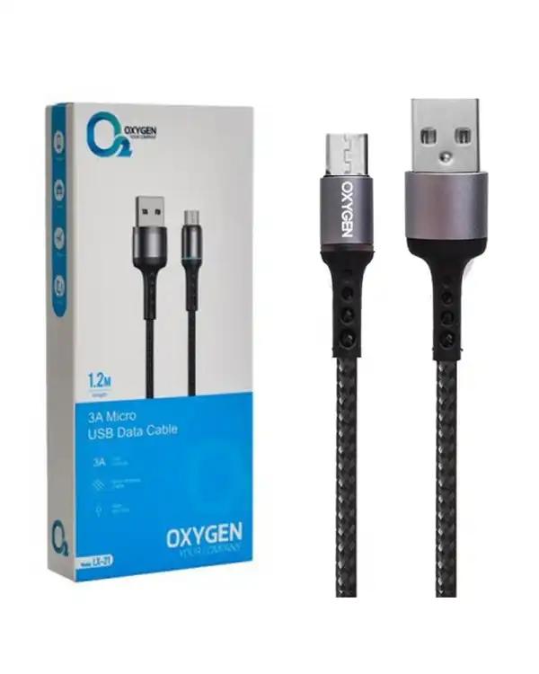 کابل میکرو مشکی اکسیژن OXYGEN مدل LX-21