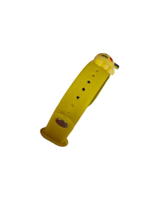 ساعت مچی دیجیتال بچگانه زرد دلربا Delroba طرح پکمن کد BZM100 - تصویر 3