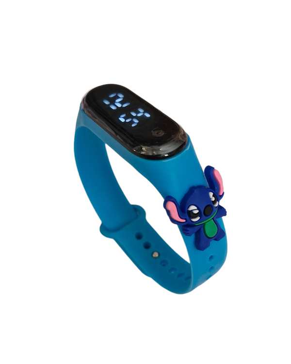 ساعت مچی دیجیتال بچگانه آبی روشن دلربا Delroba طرح استیج کد BZM101 - تصویر 2