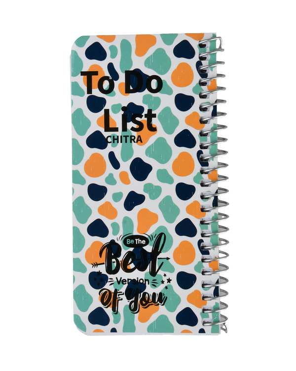 دفترچه برنامه ریزی روزانه سیمی 80 برگ چیترا Chitra مدل To Do List کد 752 - تصویر 6