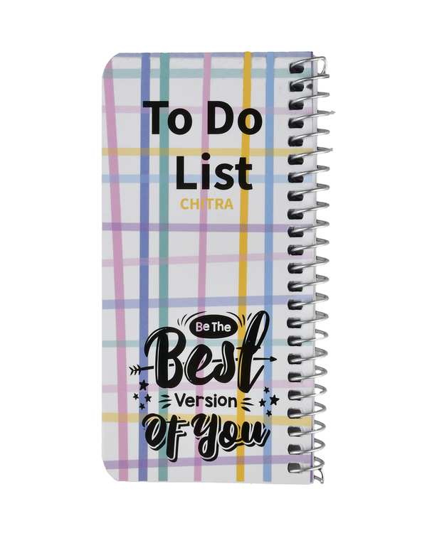 دفترچه برنامه ریزی روزانه سیمی 80 برگ چیترا Chitra مدل To Do List کد 752 - تصویر 8
