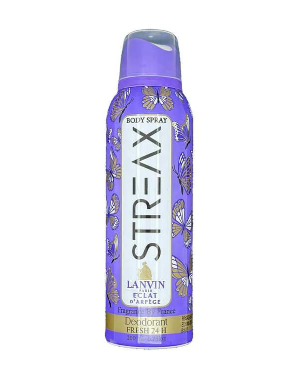 اسپری زنانه استریکس Streax رایحه ECLAT حجم 200ml