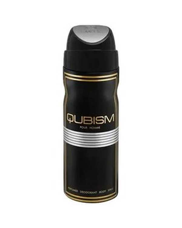 اسپری دئودرانت مردانه عماد آرا Emadara مدل Qubism حجم 200ml