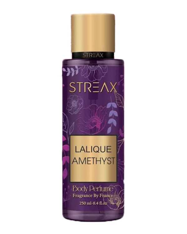 بادی اسپلش زنانه استریکس Streax رایحه لالیک آمیتیس حجم 250ml