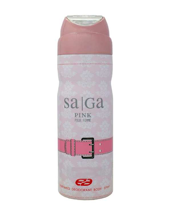 اسپری بدن زنانه عماد آرا Emadara مدل ساگا Saga حجم 200ml