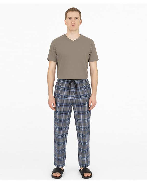 ست تی شرت و شلوار راحتی مردانه نسکافه ای پاتر Potter کد 148