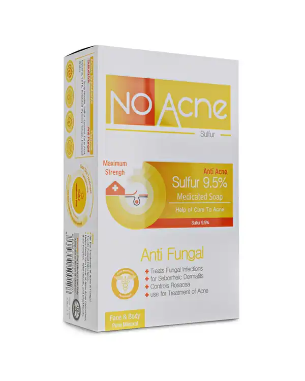 صابون گوگرد 9.5 درصد نو آکنه No Acne وزن 100 گرم