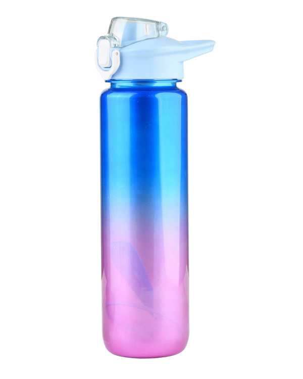 قمقمه ورزشی صورتی آبی کروم اورجینال Original گنجایش 1000ml - تصویر 2