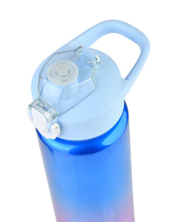 قمقمه ورزشی صورتی آبی کروم اورجینال Original گنجایش 1000ml - تصویر 3