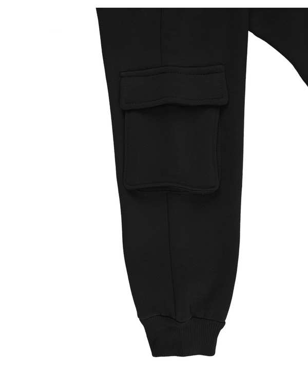 شلوار و شلوارک پسرانه شلوار اسلش پسرانه مشکی مرینو Merino کد 1417 - تصویر 4