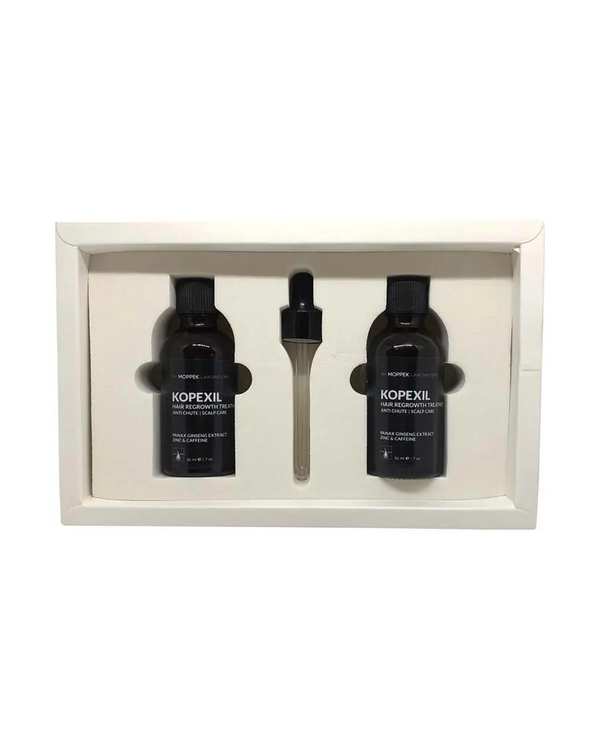 لوسیون ضد ریزش مو موپک Moppek بسته 2 عددی حجم 100ml