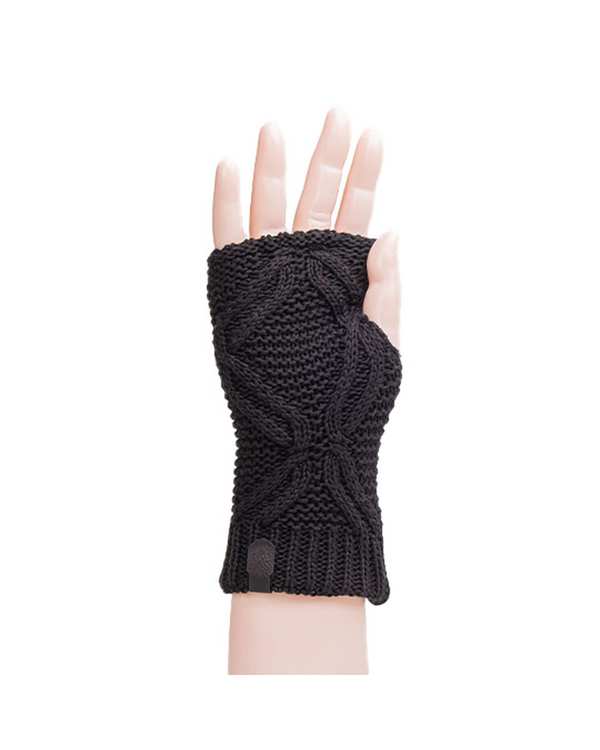 دستکش بافت مشکی تارتن Tartan مدل آران لوزی کد 600013206