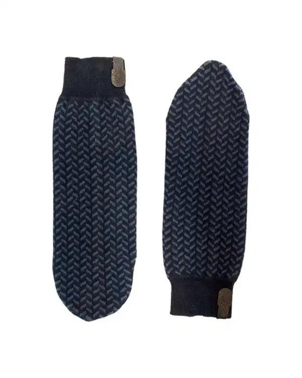 پاپوش بافت آبی لی مدل جناقی تارتن Tartan کد 800000107