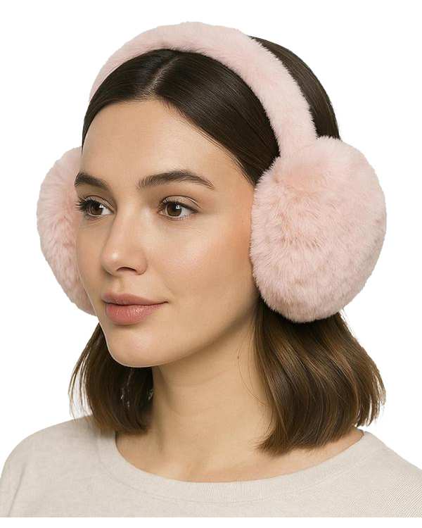 گوش گیر زمستانه صورتی تارتن Tartan کد 700040114