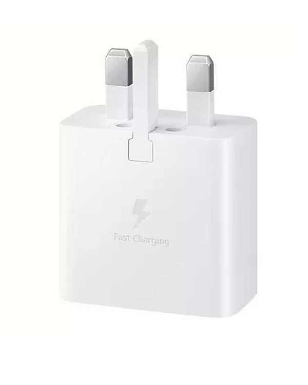 شارژر دیواری 45 وات سفید سامسونگ Samsung مدل EP-TA845 سه شاخه اروپا - تصویر 2