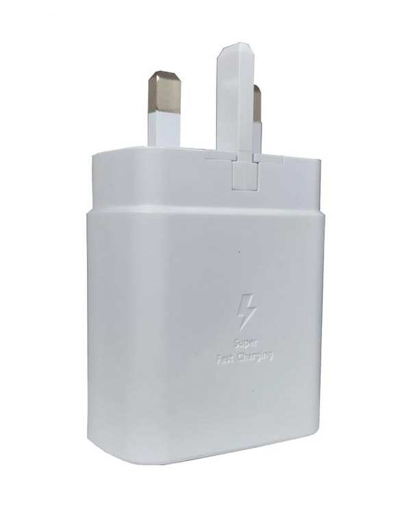 شارژر دیواری 45 وات سفید سامسونگ Samsung مدل EP-TA845 سه شاخه اروپا - تصویر 4