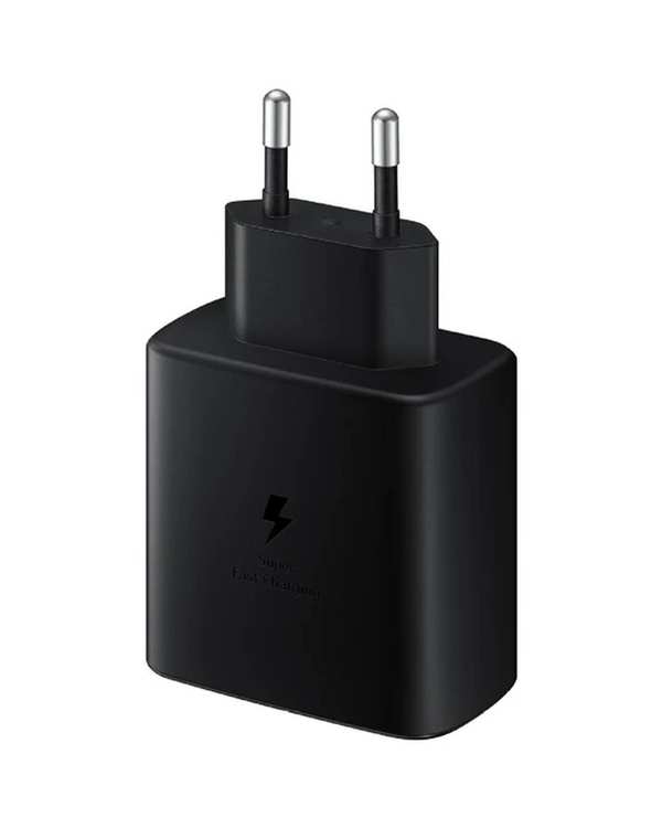 شارژر دیواری 45 وات مشکی سامسونگ Samsung مدل EP-TA845 سه شاخه اروپا