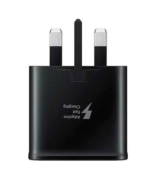 شارژر 15 وات 3 پین مشکی سامسونگ samsung اصلی