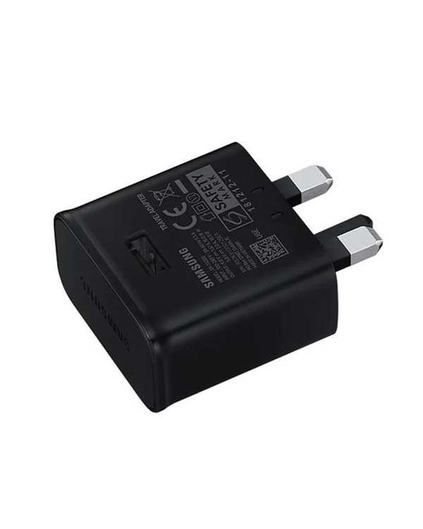 شارژر 15 وات 3 پین مشکی سامسونگ samsung اصلی - تصویر 2
