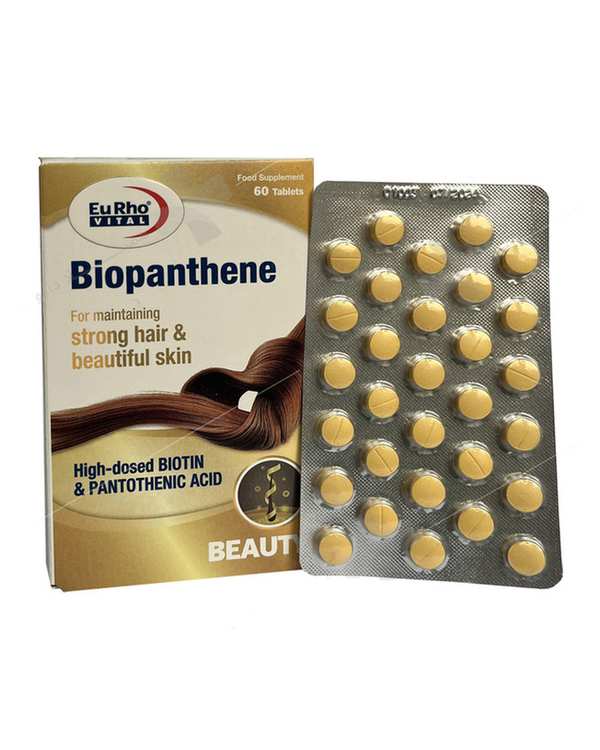 قرص بیوپانتن یوروویتال بسته 60 عددی