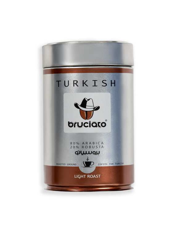 پودر قهوه ترک قوطی بروسیاتو Bruciato وزن 250 گرم