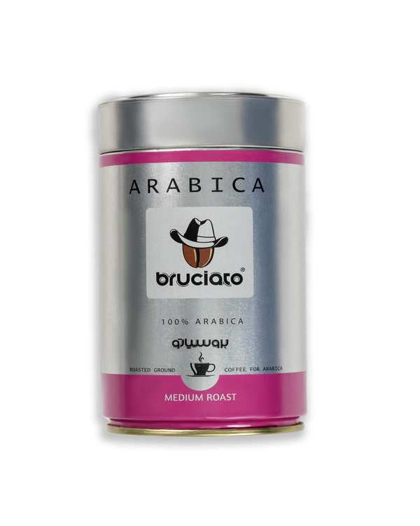 پودر قهوه عربیکا قوطی بروسیاتو Bruciato وزن 250 گرم