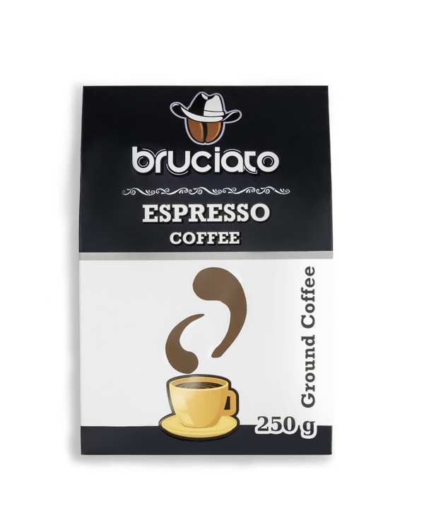 پودر قهوه اسپرسو وکیوم بروسیاتو Bruciato وزن 250 گرم