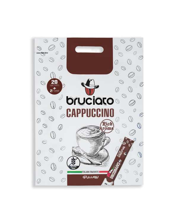 ساشه کاپوچینو بروسیاتو Bruciato بسته 2+20 عددی