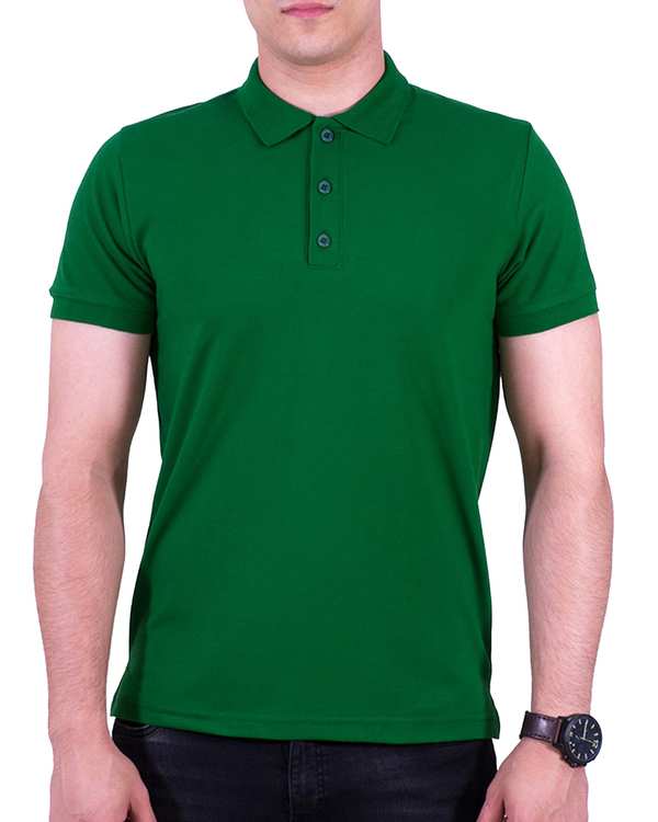 پولوشرت مردانه سبز سیمپل ورز Simple wears کد POS790