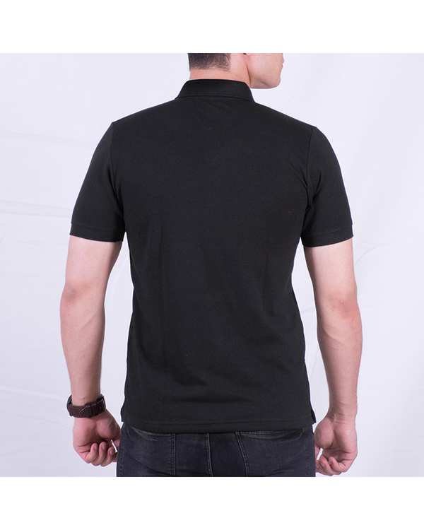 پولوشرت مردانه مشکی سیمپل ورز Simple wears کد POS790 - تصویر 2
